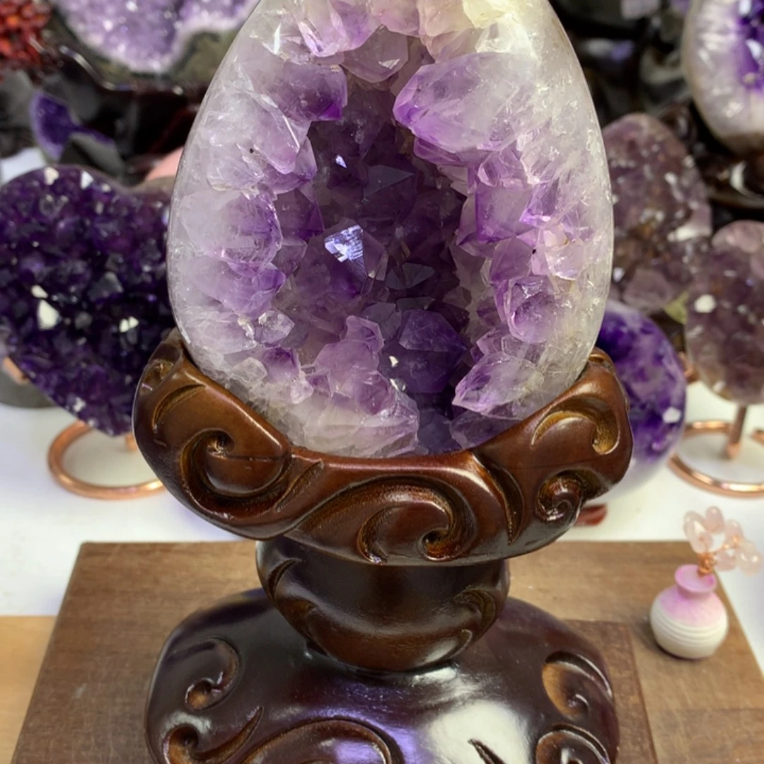 大型摆件（非配饰）紫晶未镶嵌