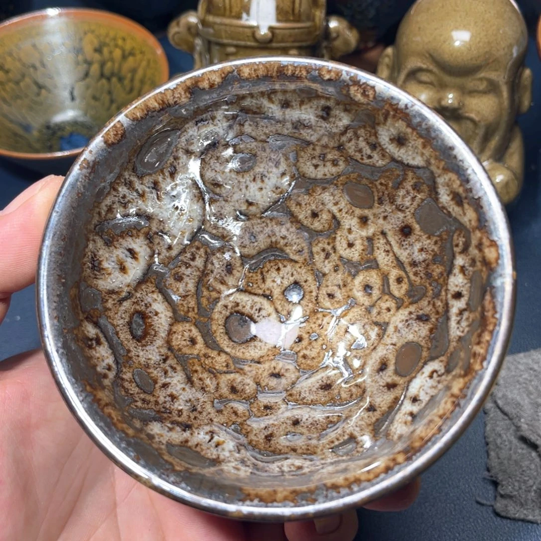 茶盏建盏手握泡茶主人杯