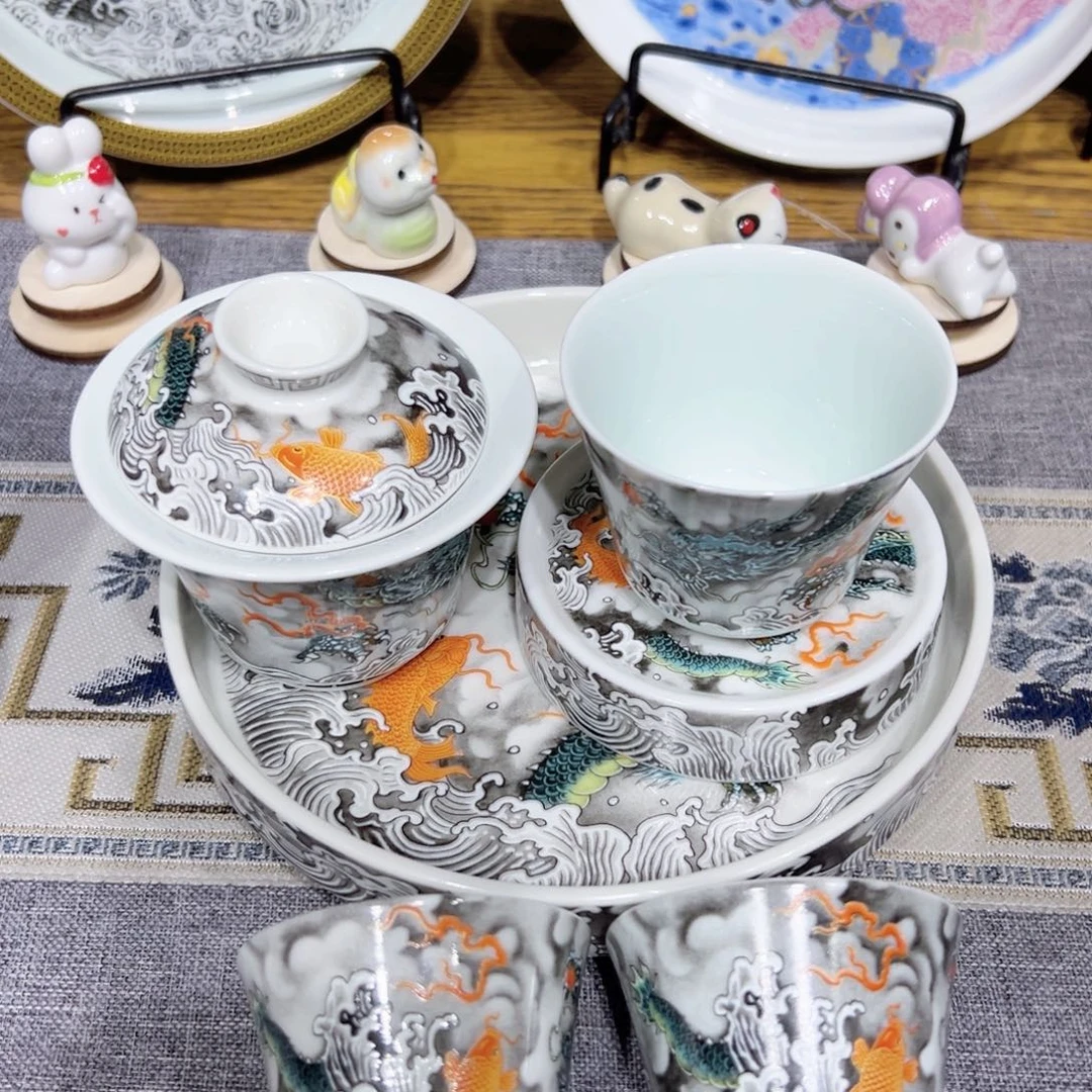 景德镇陶瓷高温茶具