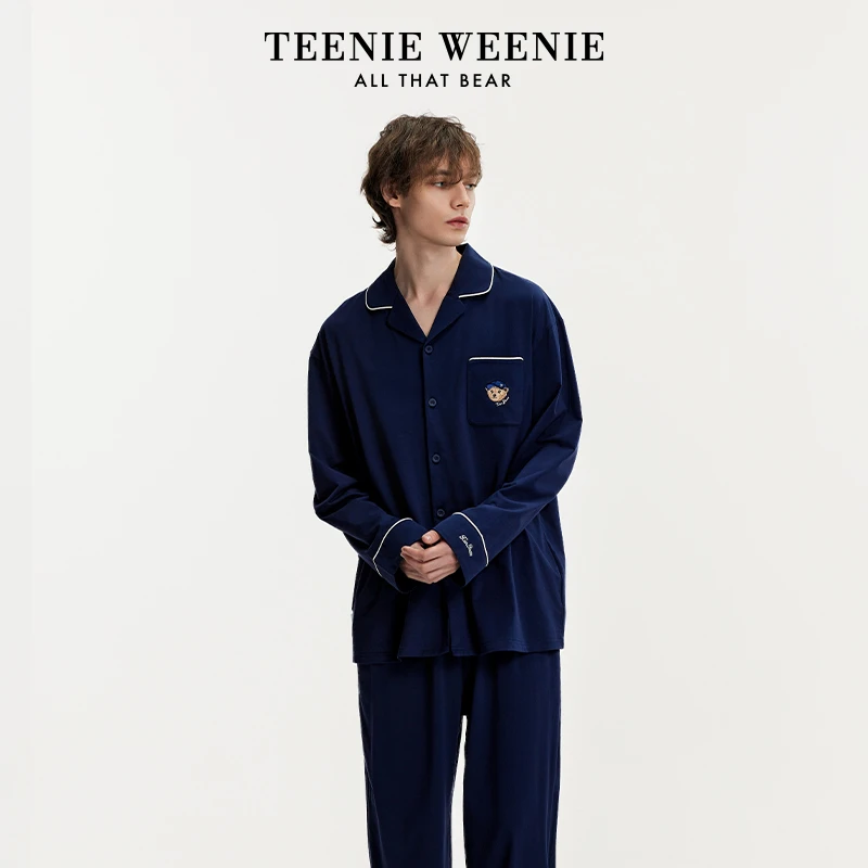 Teenie Weenie小熊男款暖阳休闲春季家居服套装