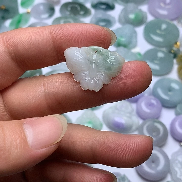 翡翠未镶嵌项圈天然翡翠