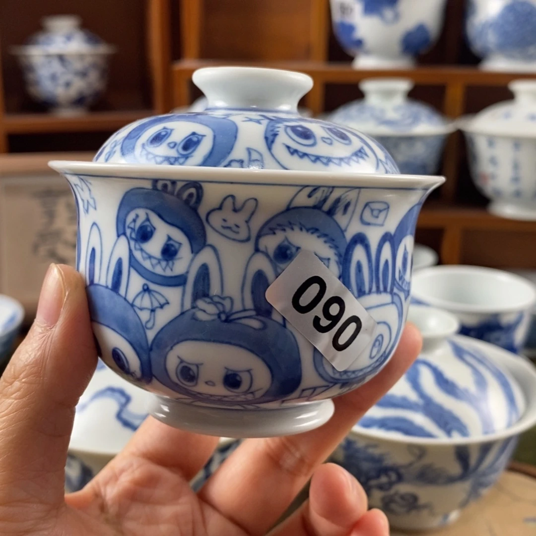 瓷片景德镇陶瓷手绘茶器090