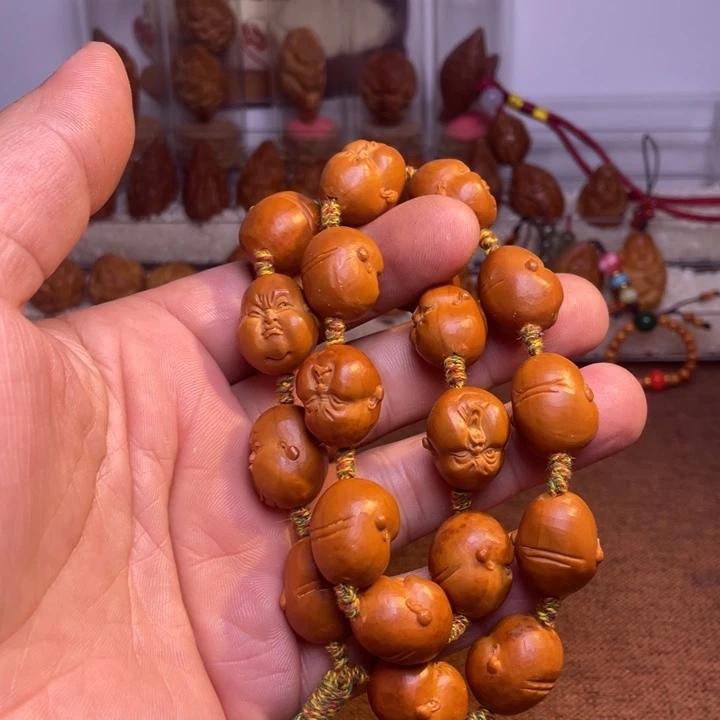 橄榄核手串/手链反油百态