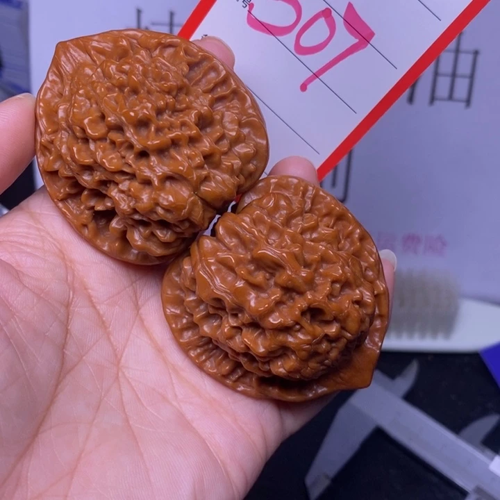 把件文玩核桃507，47官帽