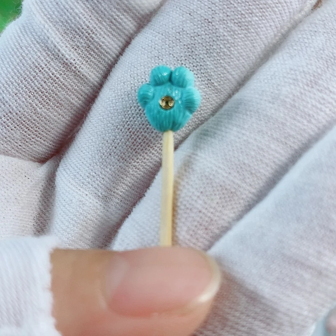 未镶嵌绿松石珠宝奇石