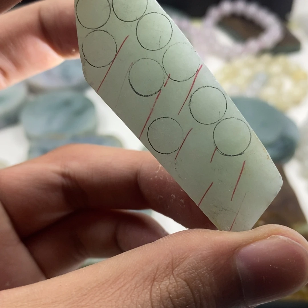 翡翠散珠天然缅甸翡翠a货63