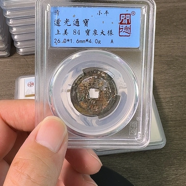 铜A闻博文化道光通宝