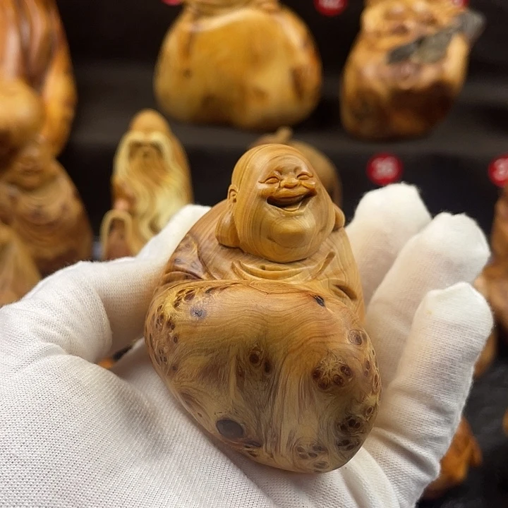 柏木（崖柏）米勒手把件