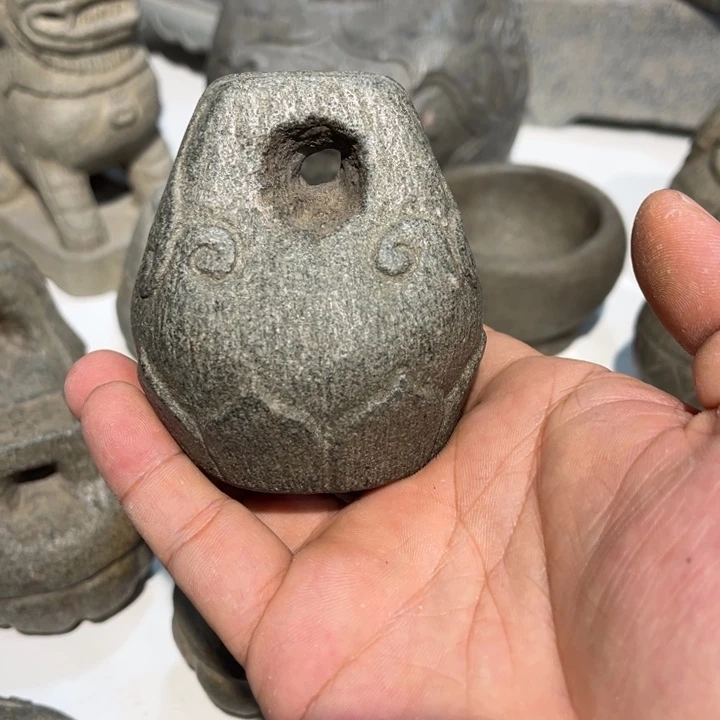 苔***地石材莲花石权青石绿豆青