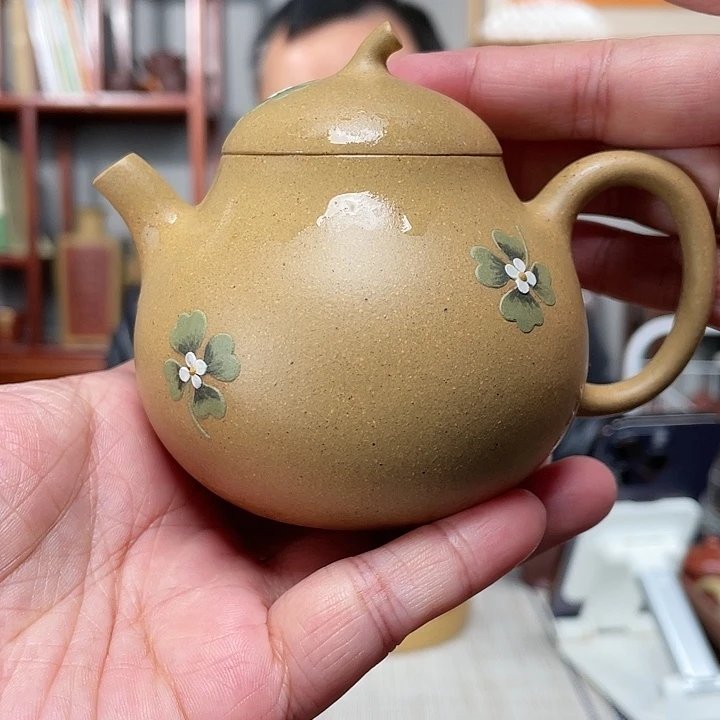 段泥茶壶黄金段茄瓜