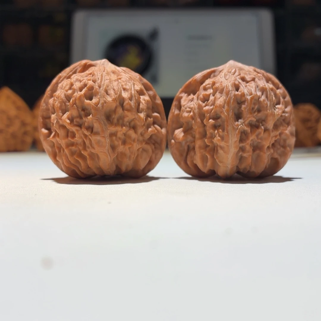 文玩核桃把件磨盘41