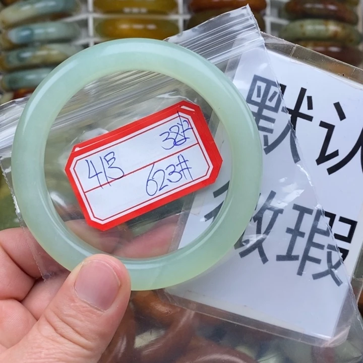 未镶嵌蛇纹石玉手绳