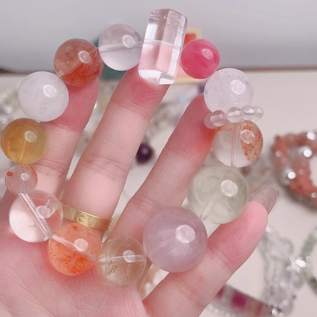 水晶手链未镶嵌设计