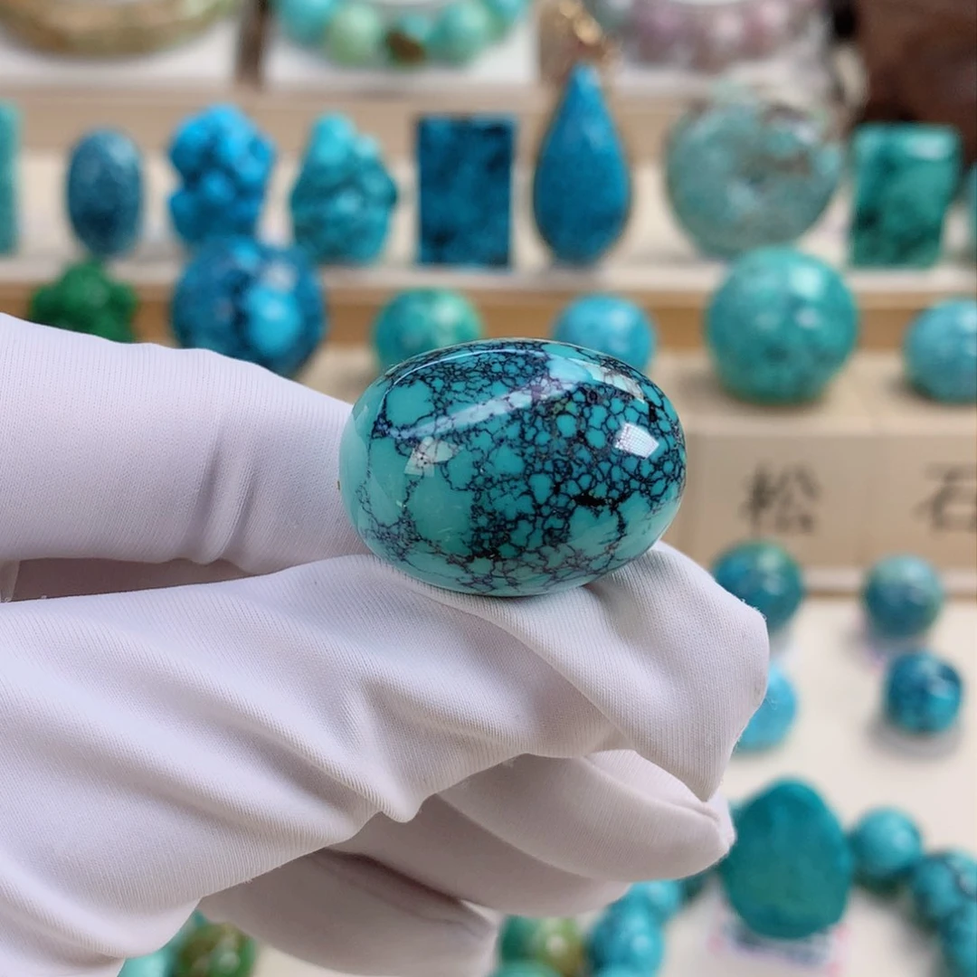 未镶嵌绿松石珠宝奇石