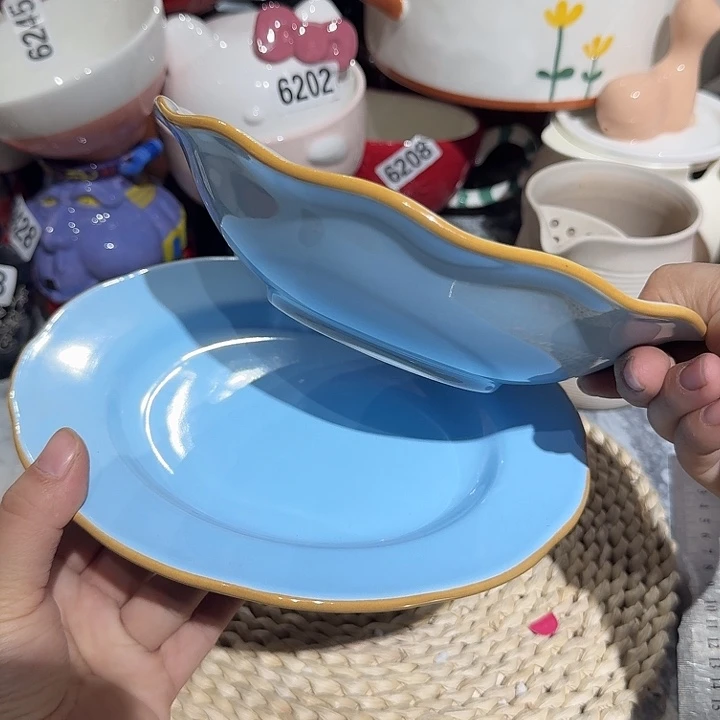 瓷片微瑕陶瓷满15包邮6095