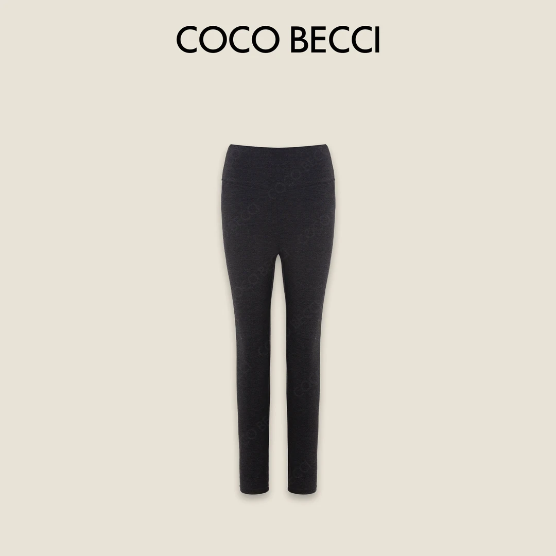 COCO BECCI【恒温山羊绒瑜伽裤】超细60支高精细腈纶裤CFLJC399001