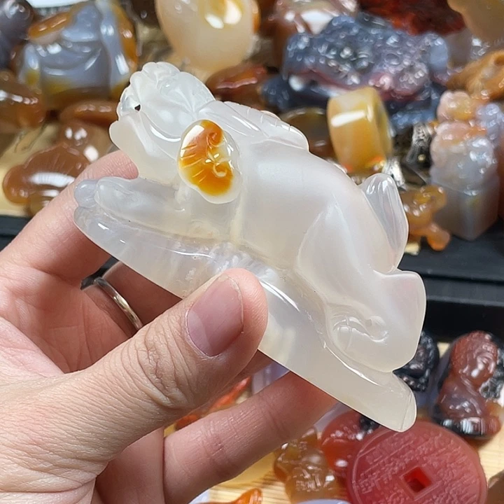 玛瑙/玉髓未镶嵌颈饰