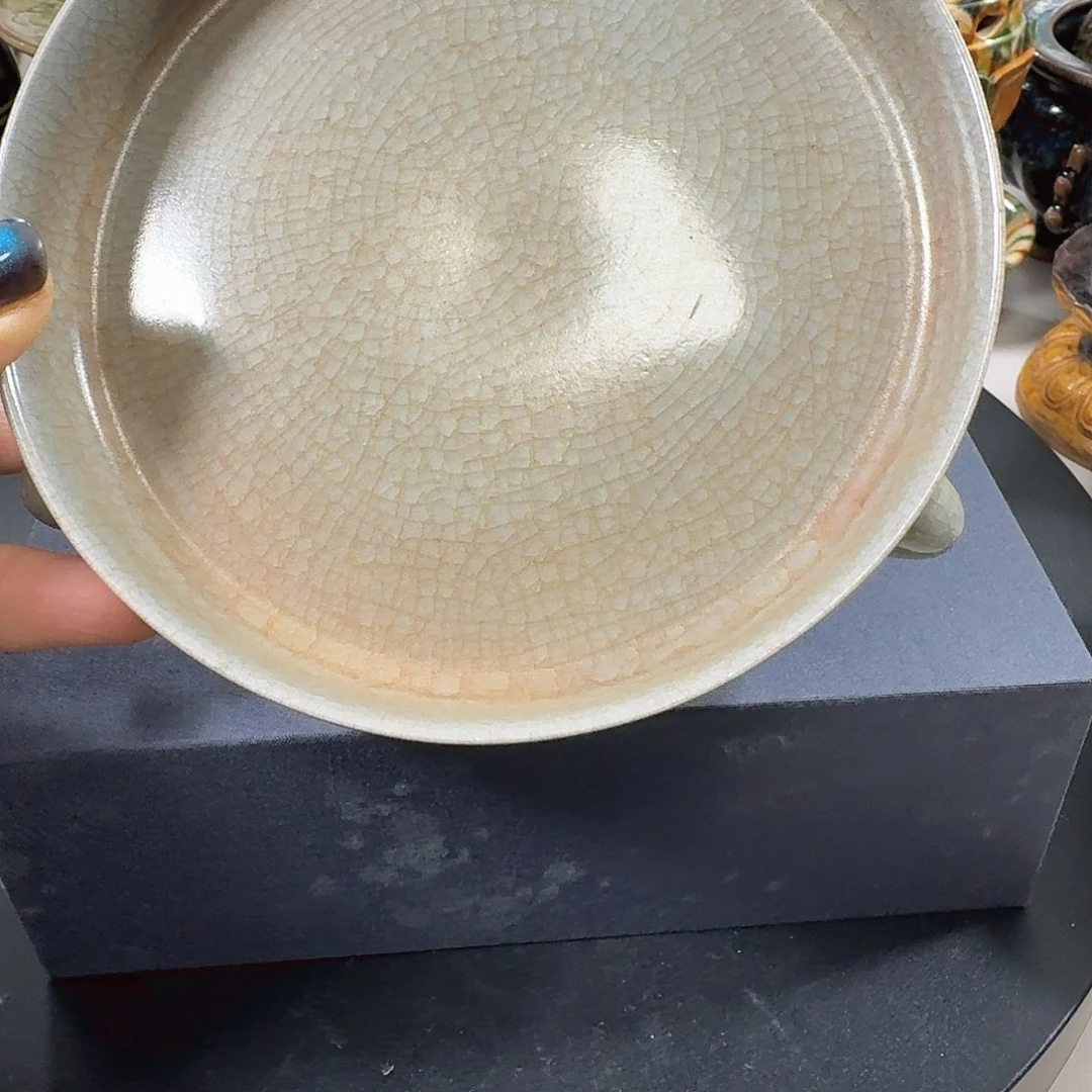 强***）瓷片器形美观大方典雅