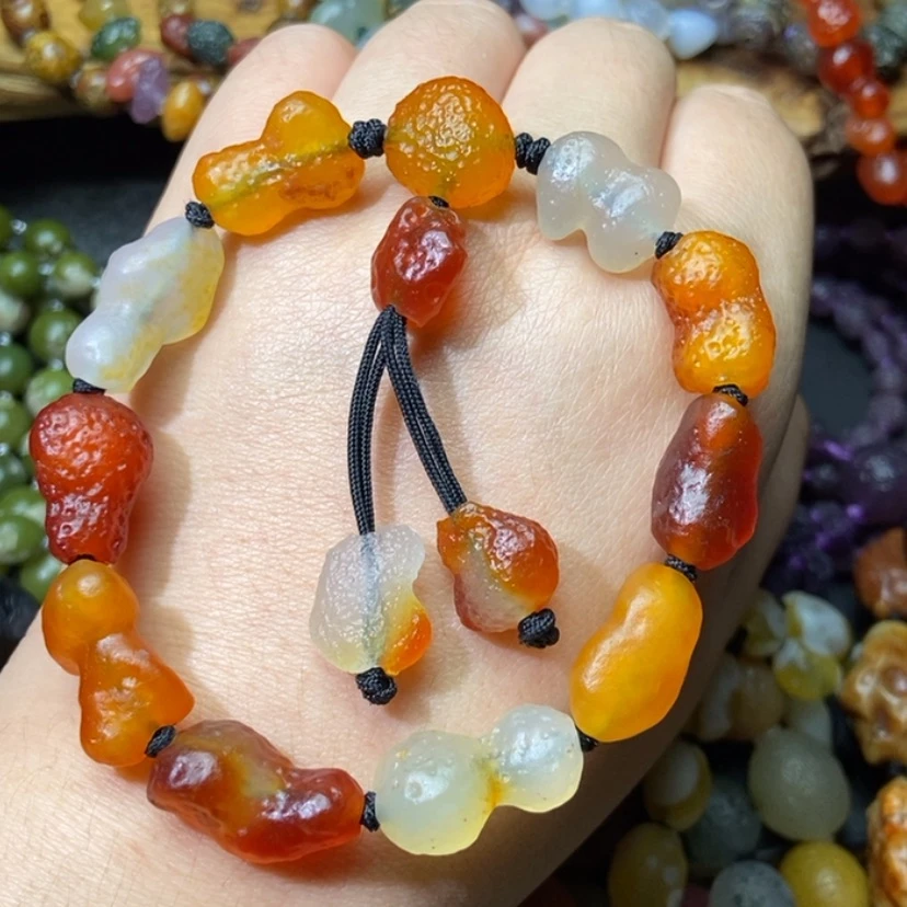 【闪购商品】合金手链玛瑙/玉髓