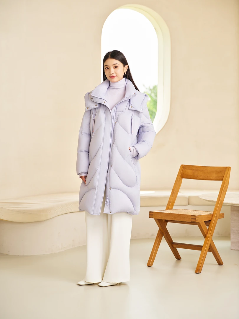 【丽公主专属】2025新款抗寒保暖加厚百搭衣羽绒服-E075