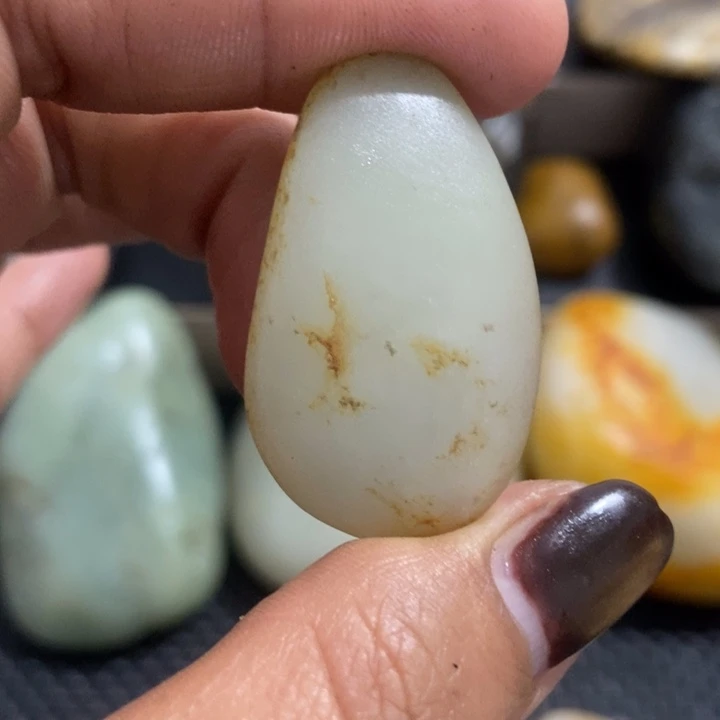 和田玉（糖玉）未镶嵌挂件47