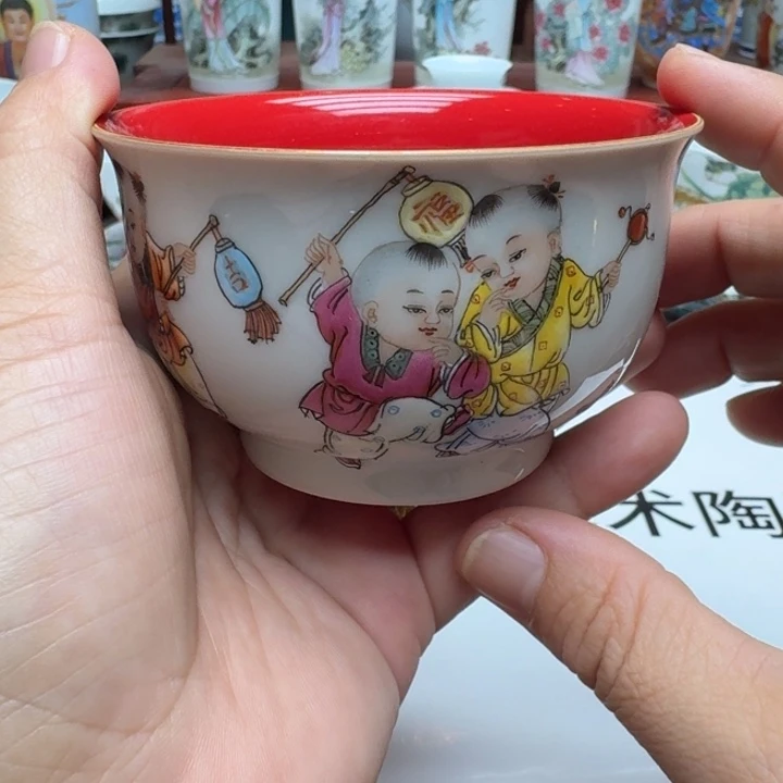景德镇手工手绘展示