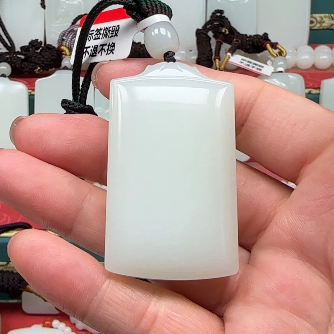 未镶嵌和田玉挂件手****6