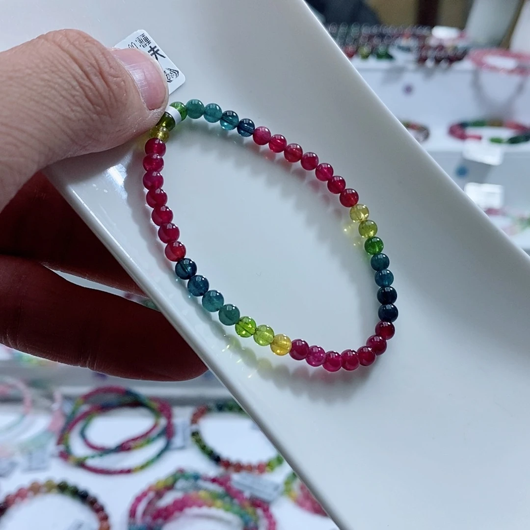 碧玺手链未镶嵌手链