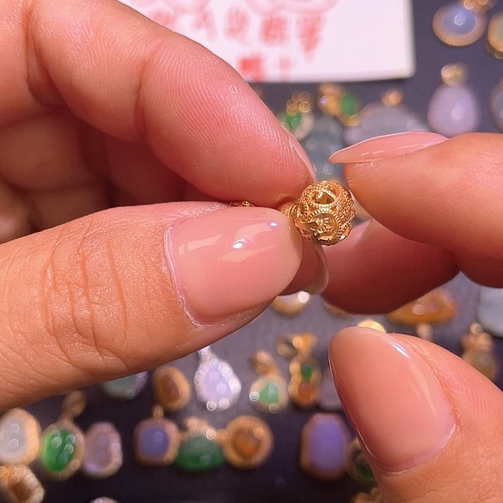 翡翠银S925镶嵌颈饰