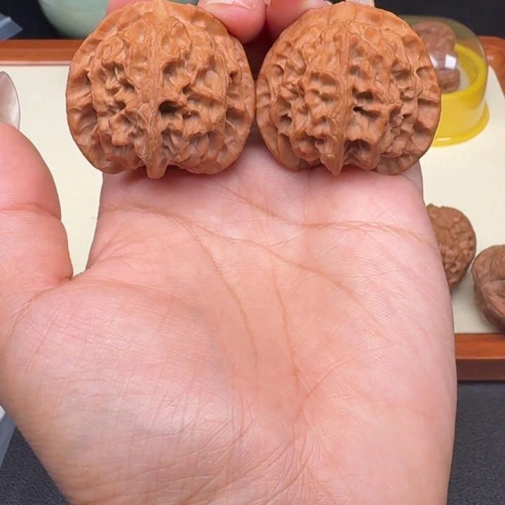 文玩核桃把件全品苹果40