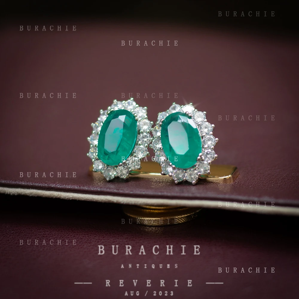 铜合金仿水晶耳饰 【 1041】万象生息 英产 1Cro miue流光溢彩7.04c