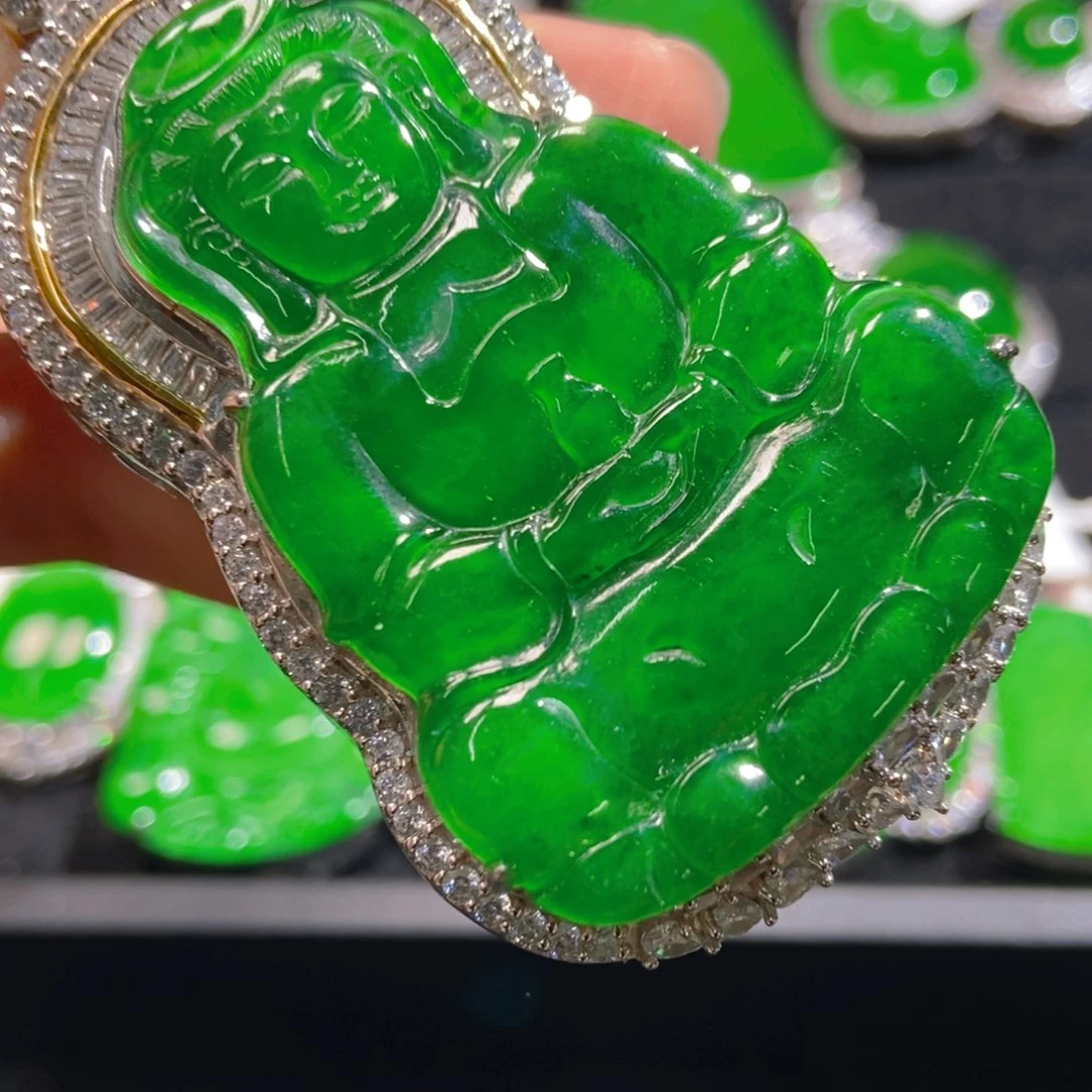 翡翠吊坠(不含链)未镶嵌