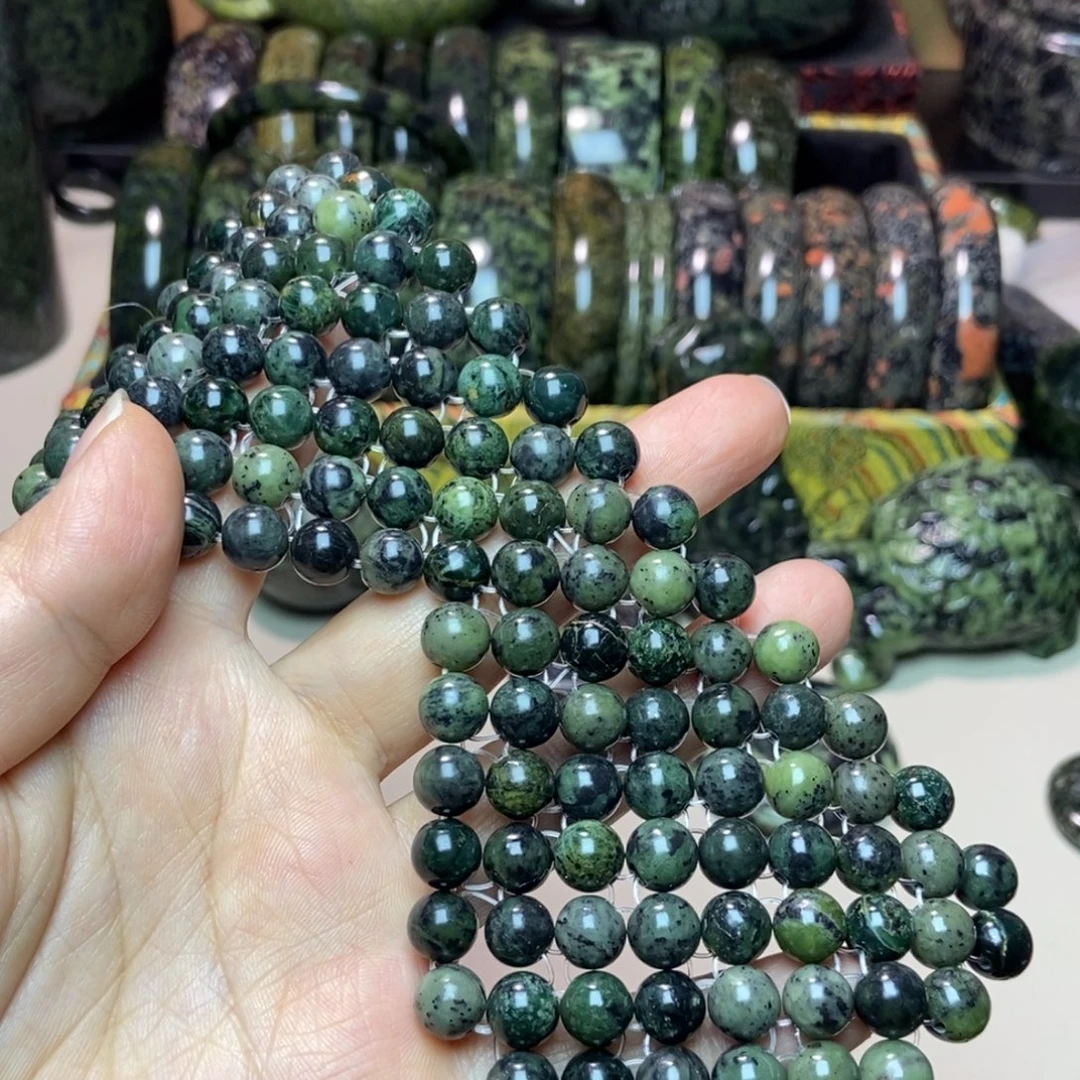 蛇纹石玉未镶嵌药王石