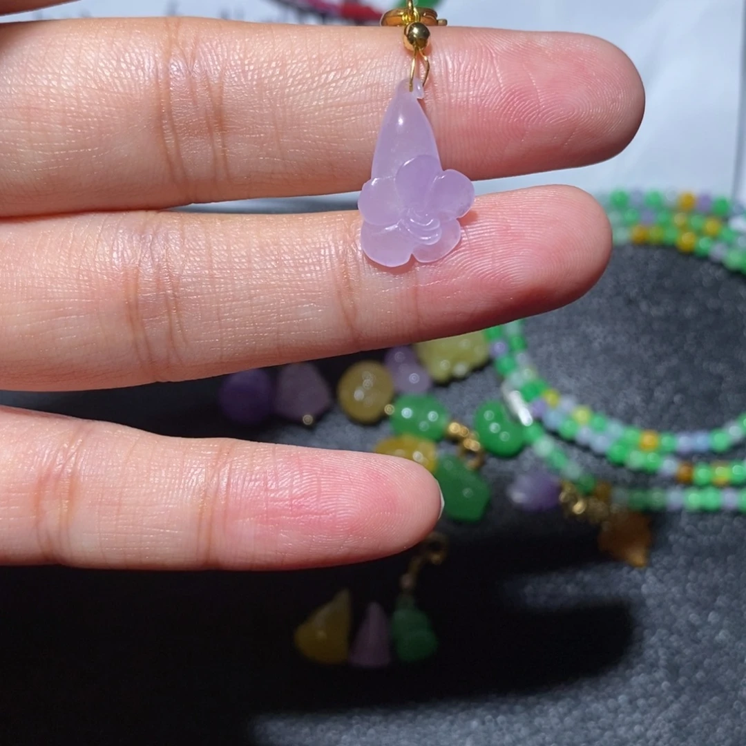 翡翠散珠无镶嵌10