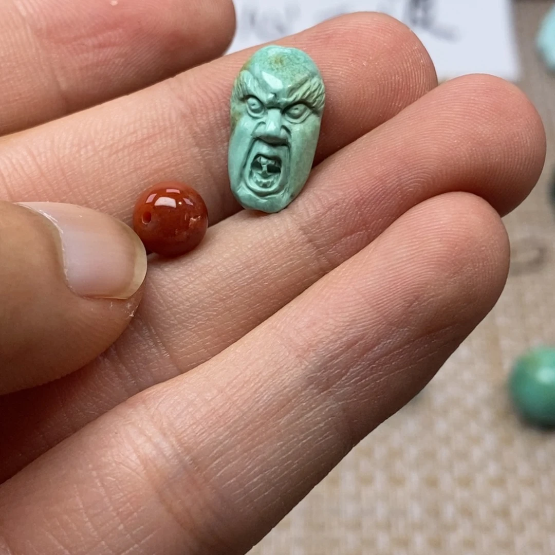 【闪购商品】未镶嵌681南红玛瑙蒲*英