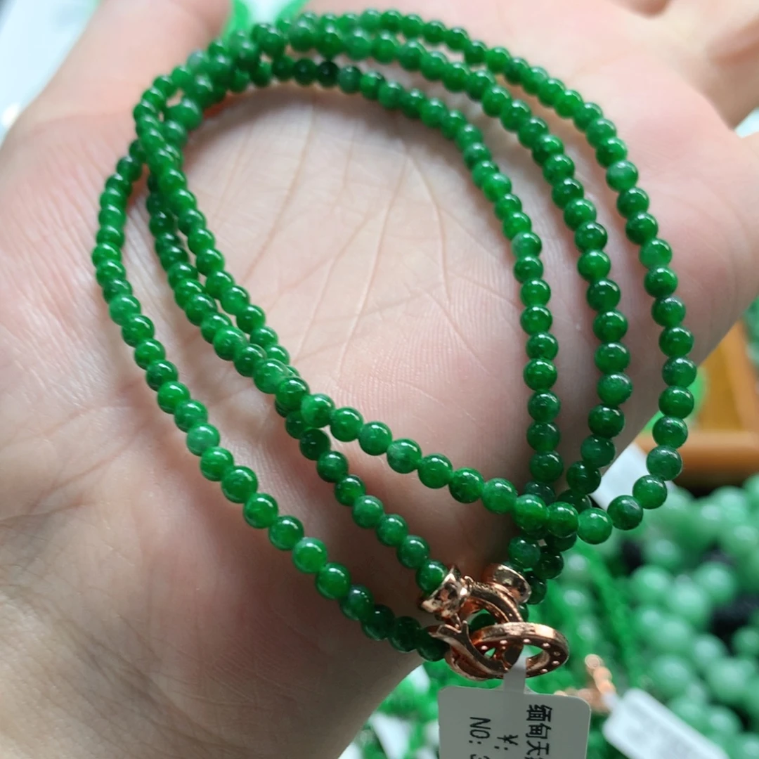 翡翠未镶嵌手链翡翠
