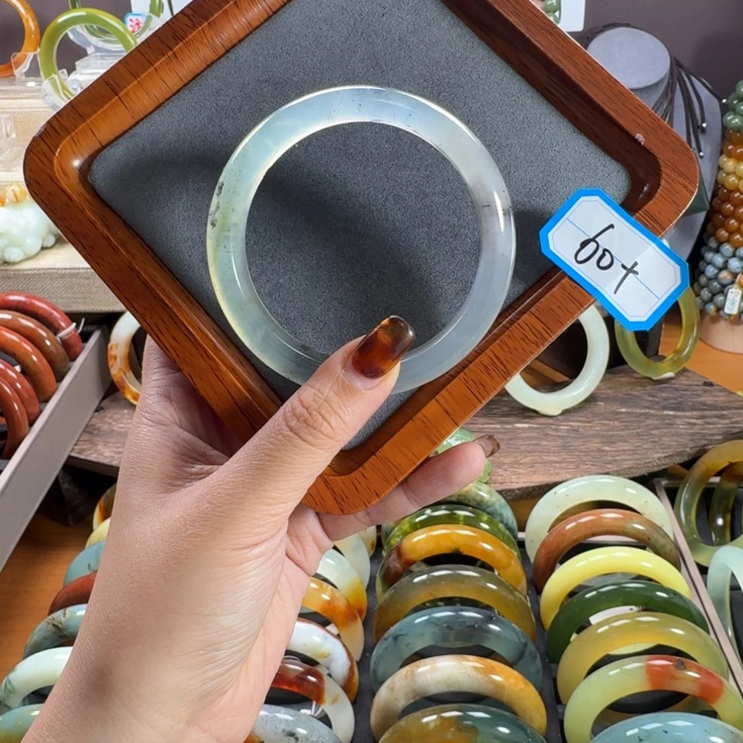 蛇纹石玉合金手镯