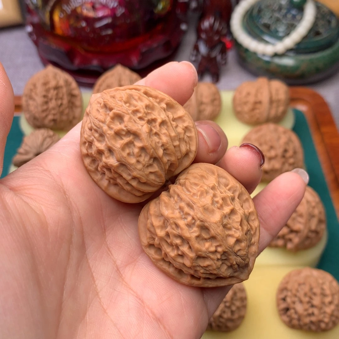 文玩核桃把件金牛36