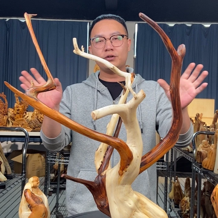 柏木（崖柏）随型摆件