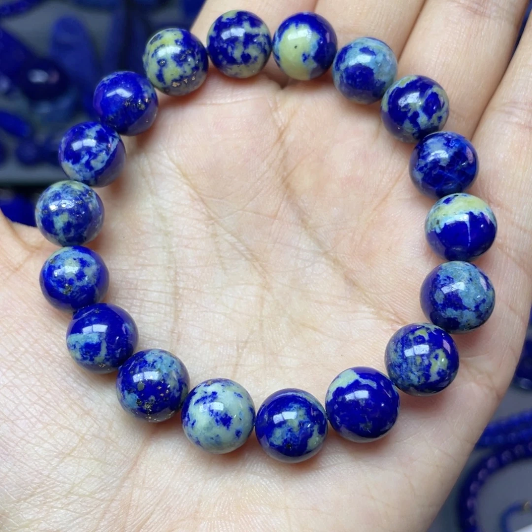 青金石未镶嵌10mm手串