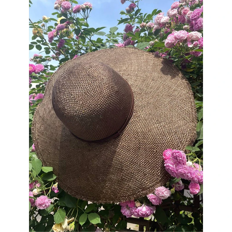 【修饰脸型】MOSSANT剑麻大檐钟型帽