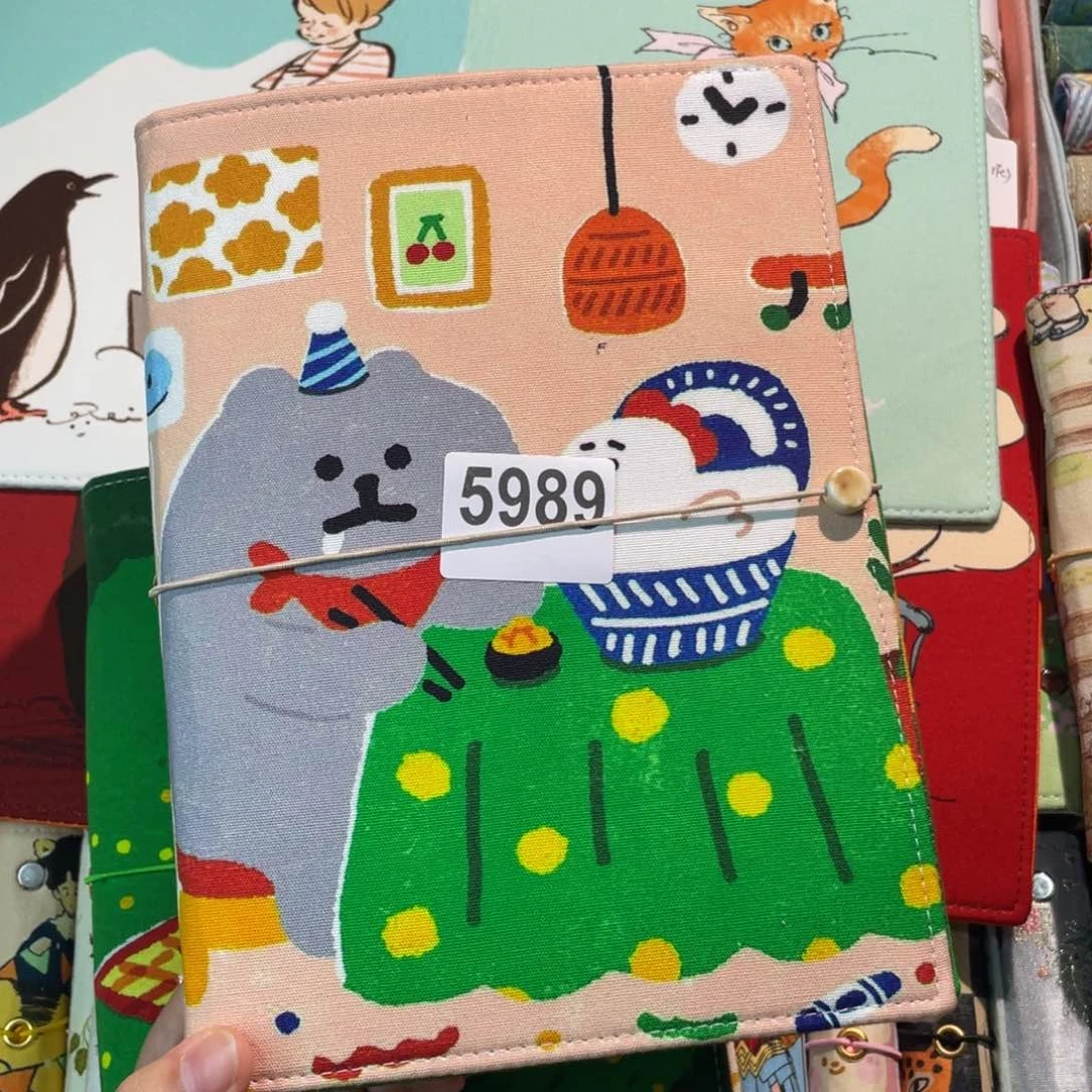 织绣A5活页不带纸5989