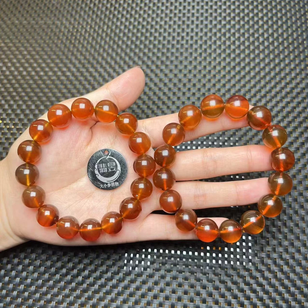 翡昱-N15-20731-琥珀手串/约13+/约16颗/-多样性发其一C