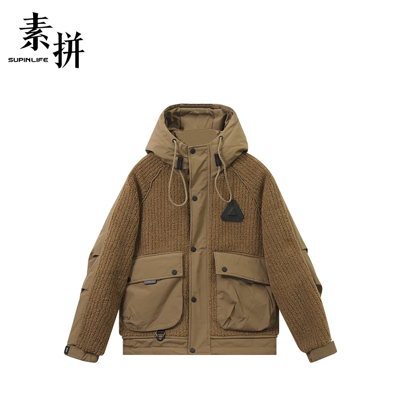 素拼羽绒服SPAYR457033AM