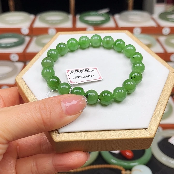 和田玉手串未镶嵌