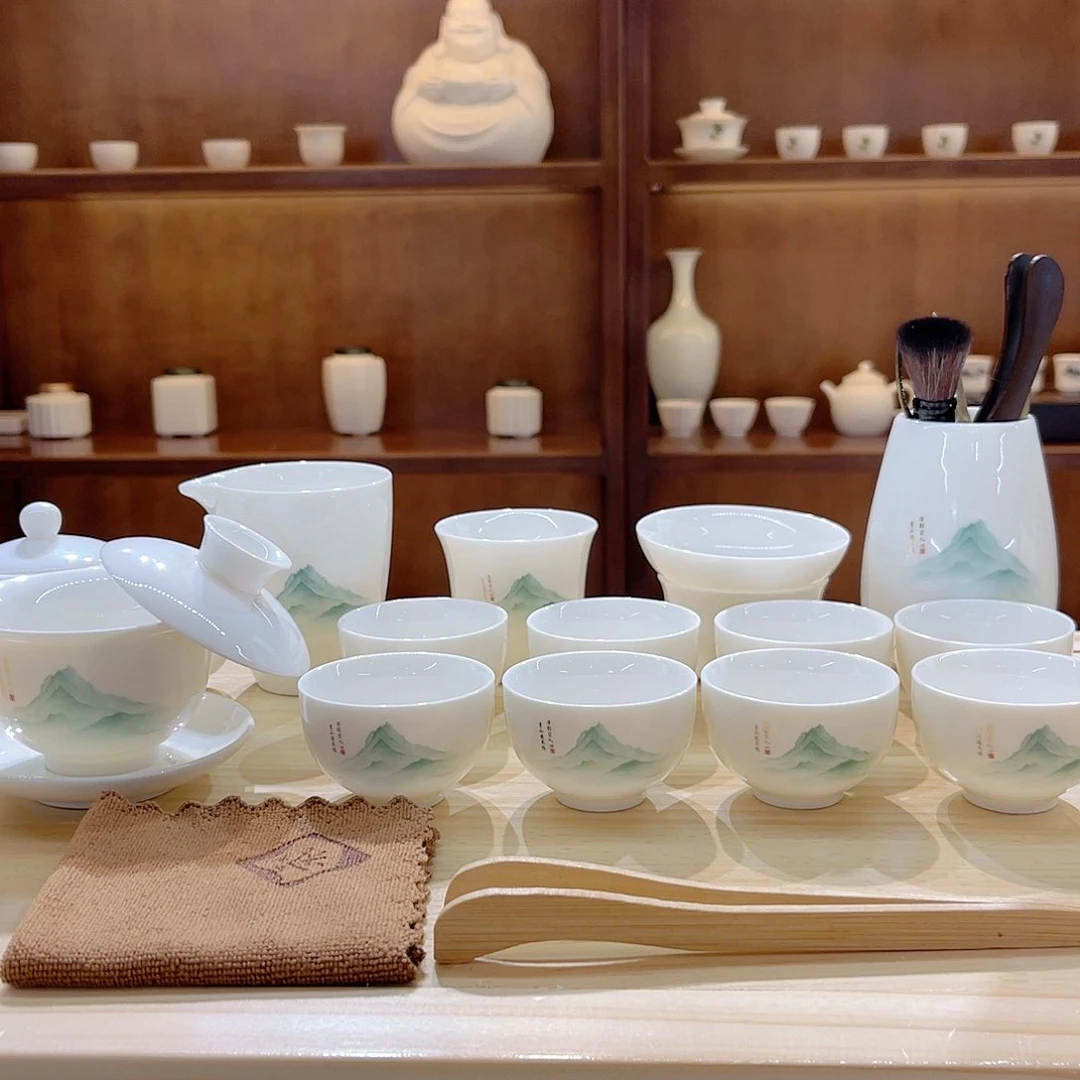 瓷片羊脂玉瓷羊脂玉瓷