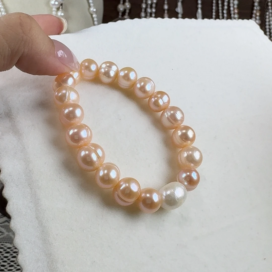 未镶嵌淡水珍珠手串