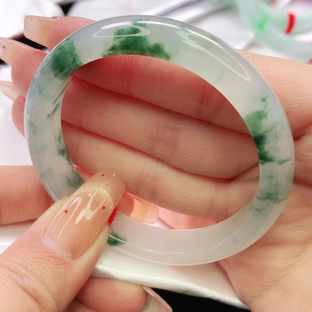 未镶嵌手镯翡翠缅甸天然A货翡翠