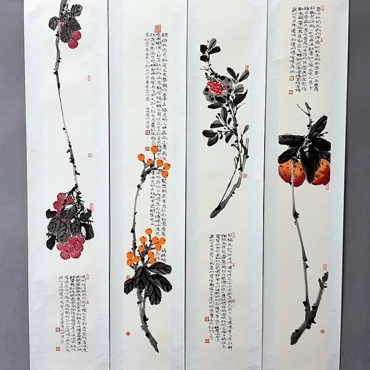 国画亲笔手绘放心去藏