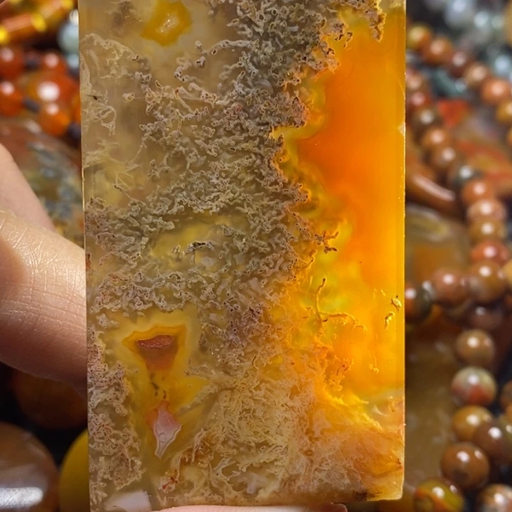 玛瑙/玉髓颈饰未镶嵌老**o